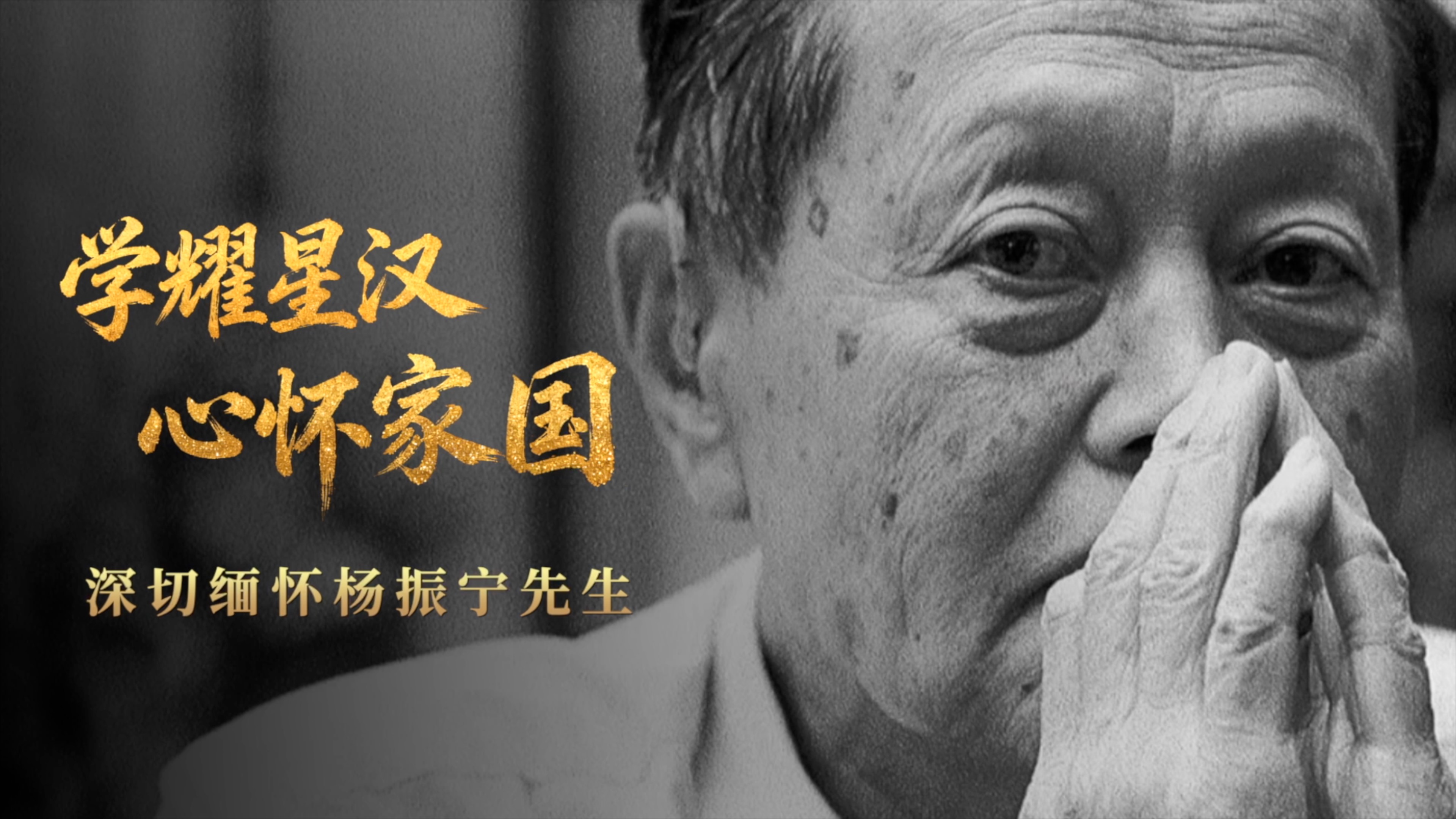 杨振宁追思会视频